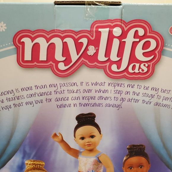 My Life As Ballerina Doll 18" Doll similar to American Girl Doll - Picture 7 of 9